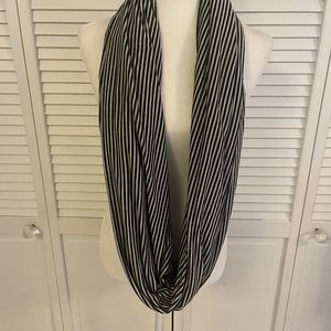Lulu lemon striped infinity scarf